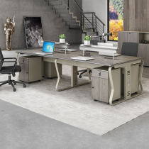 Office Furniture Staff Desk Brief Brief Modern 2 4 6 Station Screen Holder Desk Chair Composition
