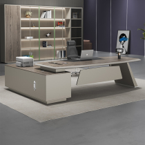 Office Furniture Boss Table Presidents Table Minimis Modern Big Bantai Atmospheric Manager Desk Chair Combinations