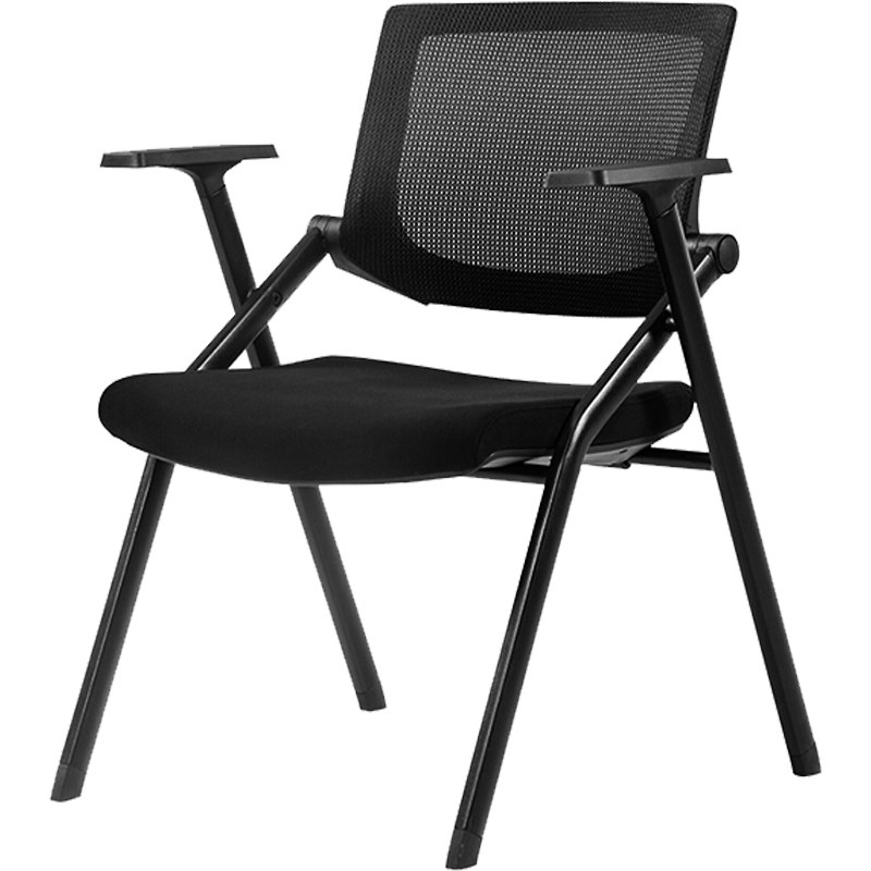 Computer Chair Mesh office chair Dormitory Meeting Chair Leaning Chair Home With Writing Tablet Folding Chair Casual Chair