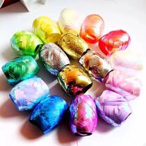 Lahua ribbon strip mini wedding helium balloon ribbon props wedding ceremony venue layout helium gas cylinder can ribbon