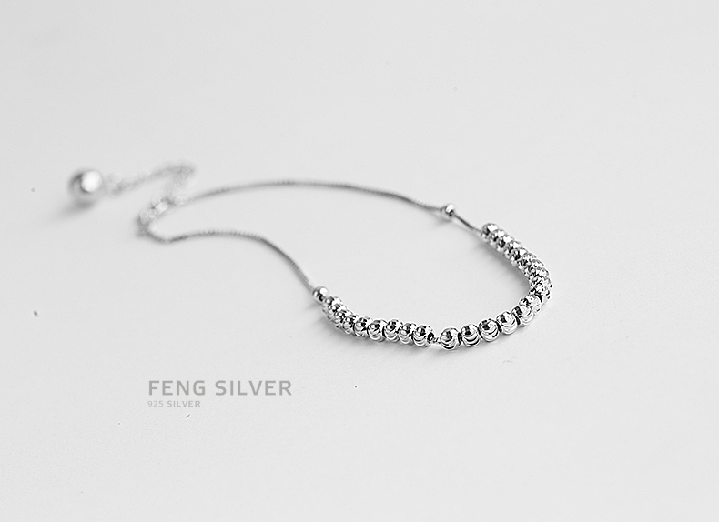Bracelet de cheville Femme en Argenterie - Ref 3101723 Image 15