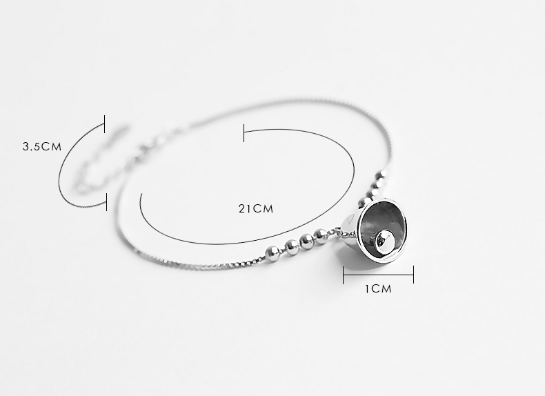 Chaine de cheville Femme en Argenterie - Ref 3101677 Image 26