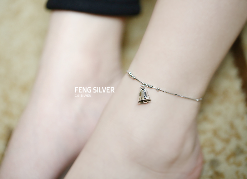 Chaine de cheville Femme en Argenterie - Ref 3101677 Image 24