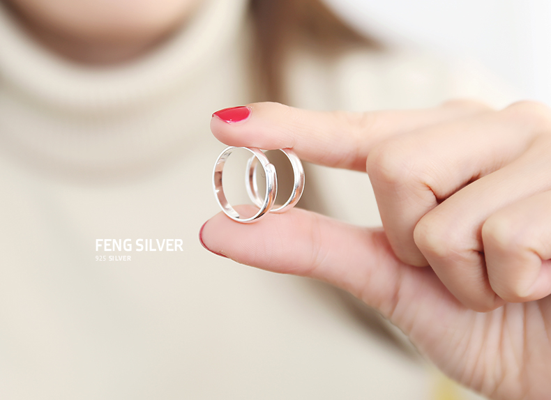 Bague mixte en Argenterie - Ref 3089359 Image 32