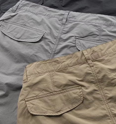 Мужские осенние штаны для отдыха, свободный прямой крой