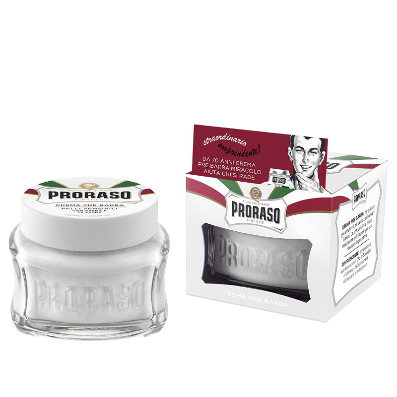Italian Proraso Palazo Oat Massage Cream Shaving front Cream Beard Face Cream Wash Face Cream 100ml Dress