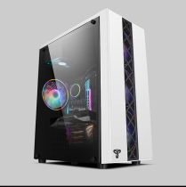 Computer case Desktop volume speed black white gaming case Air-cooled water-cooled compatible