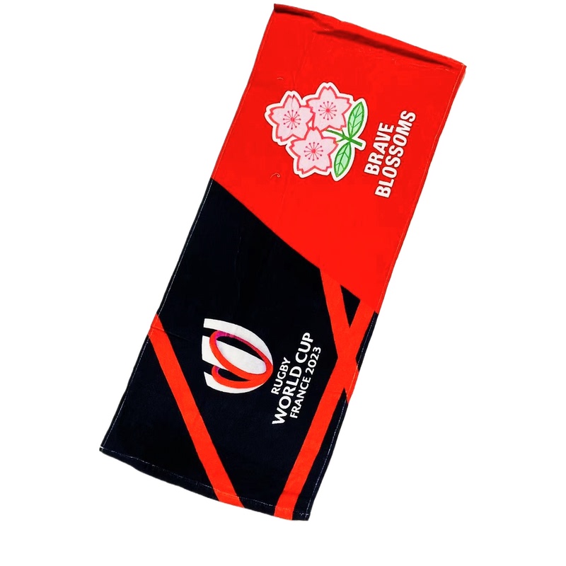  Rugby Team Merchandise Long Towel Commemorative Large Towel Face Towel Hand Towel Washcloth Soft Absorbent Cotton
