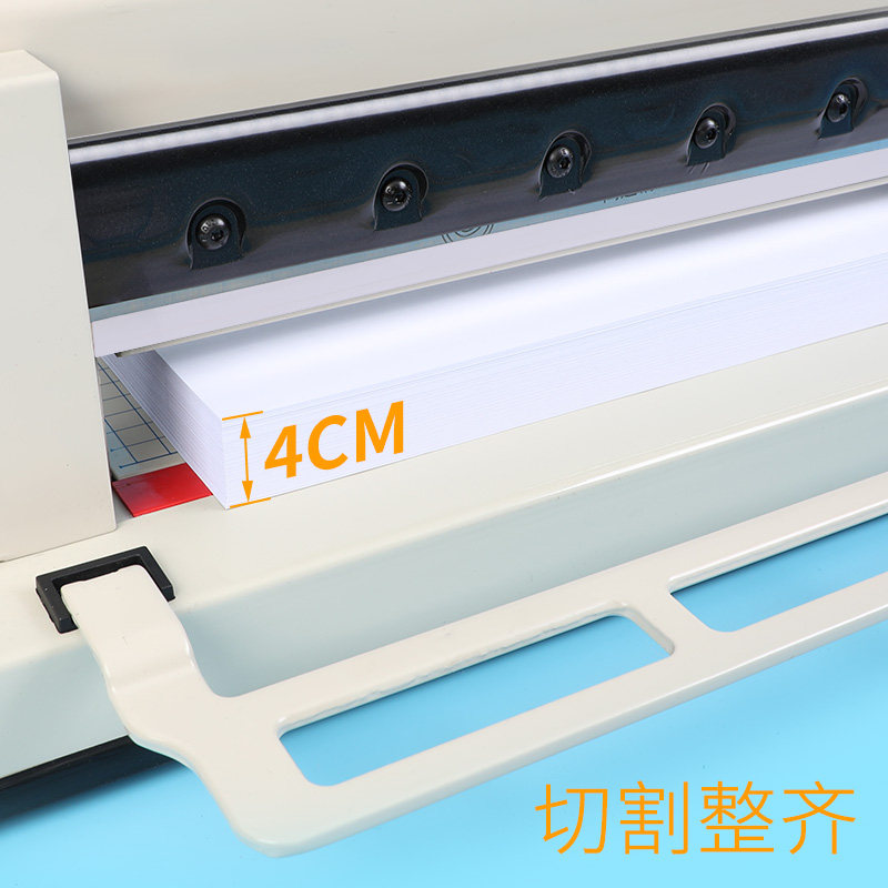 Gude Paper Cutter A3/A4 Large Heavy-Duty Manual Cutting Machine for Thick Layers of Adhesive, Creasing Machine, Cutting Machine, Business Card Cutter, Document Cutter, Graphic Book Labor-Saving Cutting Knife, Paper Cutting Machine