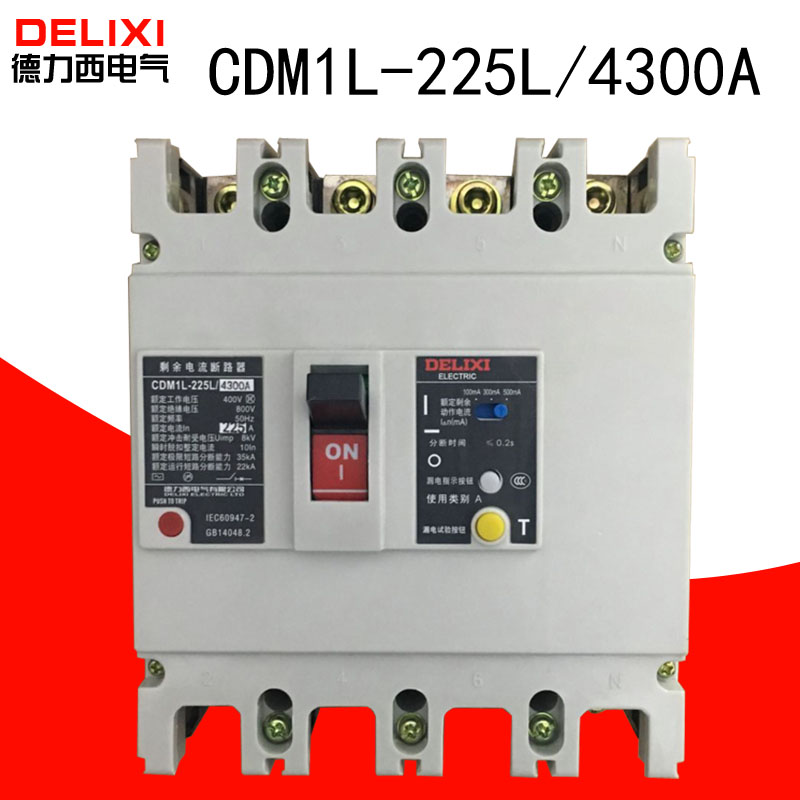 Deri CDM1L-4300A CDM1L-4300A 100L 225L 400L plastic shell leakage protection circuit breaker