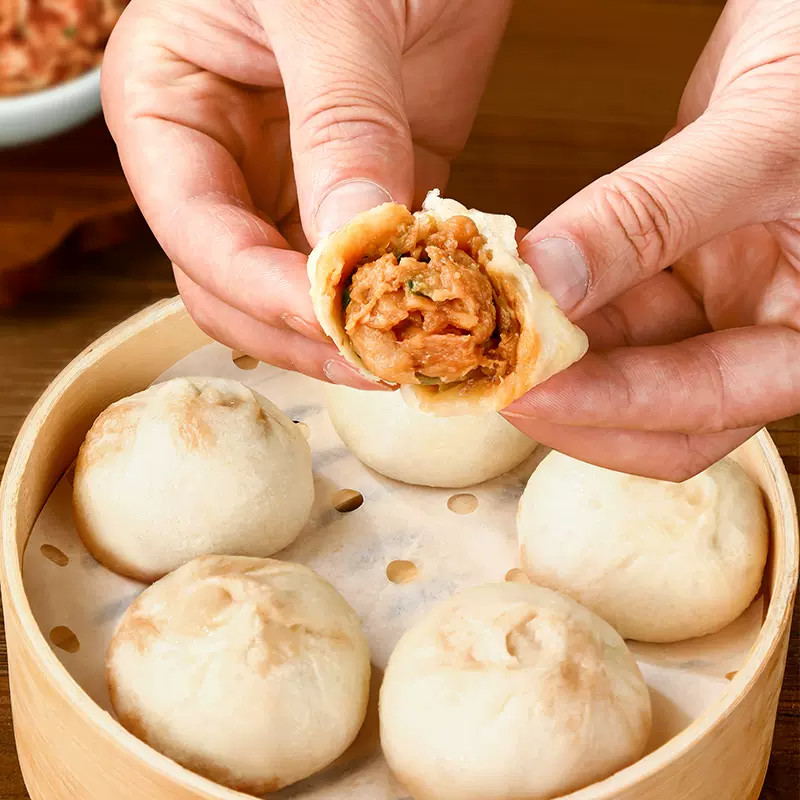 【同庆楼】速冻半成品老面小笼包500g