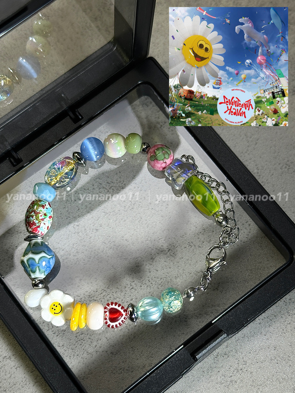 Original Album-Themed Beaded Bracelet｜Seventeen Series（Includes Album Card + Photocard~