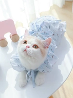 Kitty quần áo con rối đẹp ngắn sữa mèo cưng mùa hè phần mỏng dễ thương mèo con trang phục mùa hè chống tóc váy - Quần áo & phụ kiện thú cưng áo chó mèo