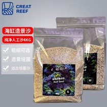 Japan CREAT REEF Reef Creation Coral Sand Aquarium Eye Seawater South African Mineral Sand Marine Aquarium Landscaping Sand