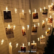 1 M 10 Lamp Photo Clip LED Battery Box LED Strip Light
