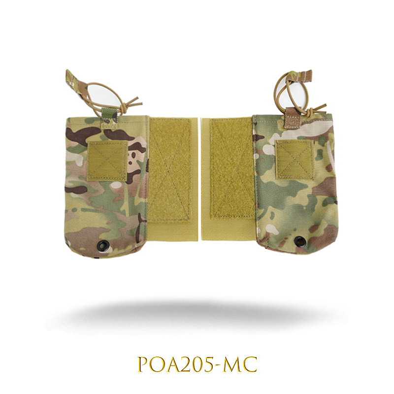 Poa205 Jpc2.0 Tactical Vest Side Panel Adhesive Front Panel Double-Sided Utility Pouch Radio Pouch 152 148 Applicable