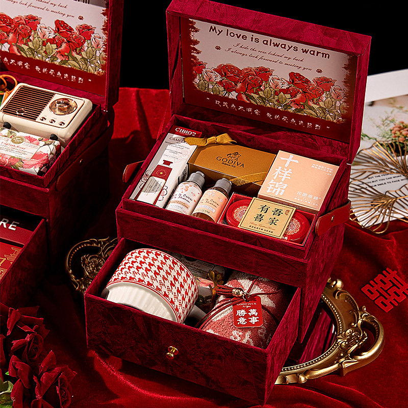 Companions Lilly and bridesmaids New marriage Marriage High-end Practical Small Crowdage Wedding Banquet Return Gift to the Annual Meeting of the Bestie Company-Taobao