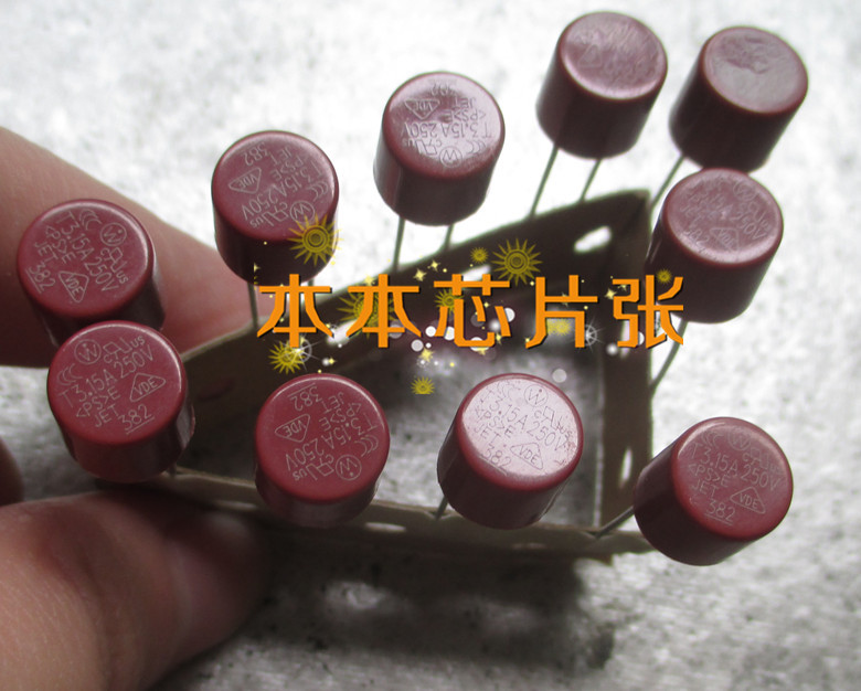 382 Cylindrical Fuse T2.5A 250V 2.5A Power Fuse Component