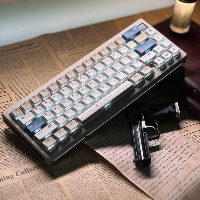 Key Cerberus "To Kill a Mockingbird" Original Side-Engraved Pbt Five-Sided Dye-Sublimation Translucent Keycap