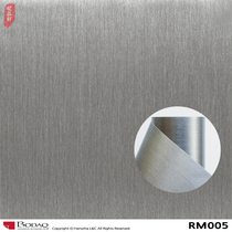 South Korea imported stainless steel sticker wall metal brushed self-adhesive thickened PVC decorative film elevator door color change