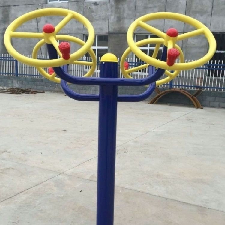 Shicheng Outdoor Fitness Equipment Tai Chi Driver Square Community Path Plastic Disc Kneading and Shoulder Joint Rehab