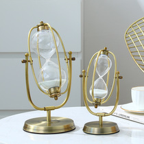 Hourglass Timer Creative Pendulum Piece Wine Cabinet Living-room Home Decoration Pint Personality Room TV Cabinet Brief Flow Sandbottle