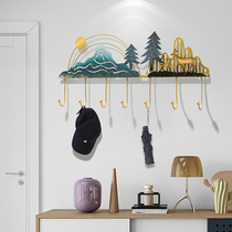 Chinese style Guan Guan Key Containing Hook Clothe Hood Living-room Wall Wall Decoration Wall Decoration Free of perforated keyframe