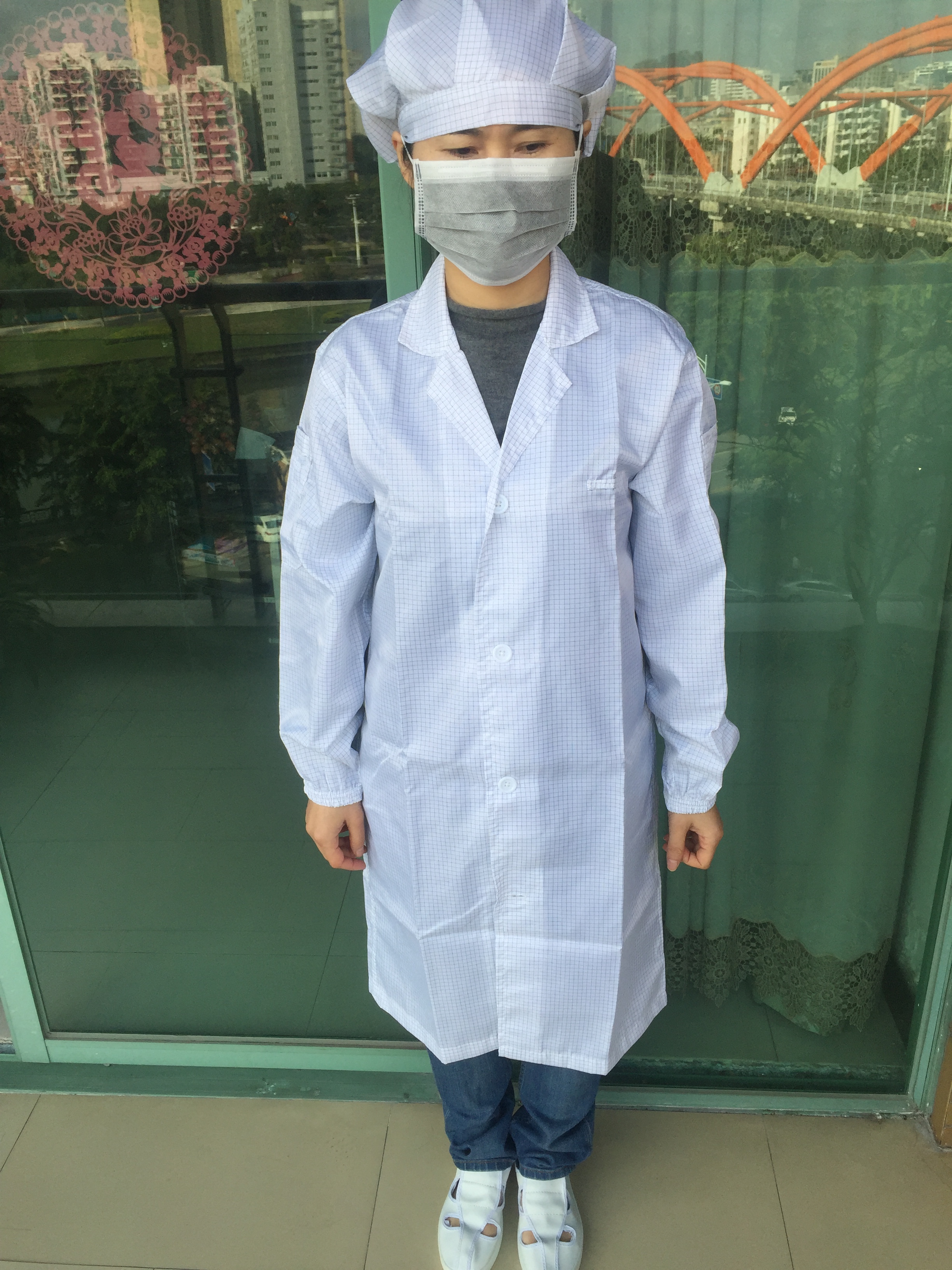 5mm grid anti - static coat