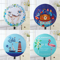 Cartoon electric fan cover cover dust cover Floor-standing round all-inclusive dust cover Household desktop fan cover