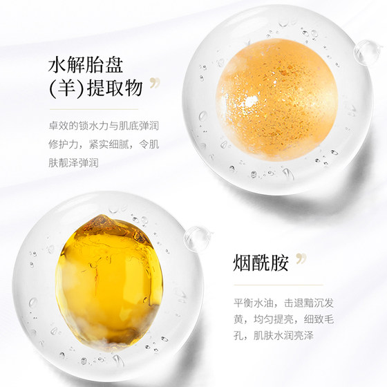 Yiluying Sheep Placenta Niacinamide Hand Cream Anti-Dry Crack Women's Small Portable Hydration YY