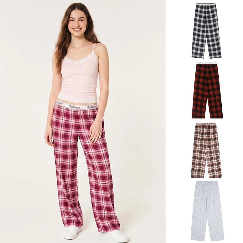 【Hot-Selling Item】Little Seagull Hco High-End Vintage Plaid Letter Pattern Pants, Trendy Casual Pants for Walking 【Hot-Selling Item】Little Seagull Hco High-End Vintage Plaid Letter Pattern Pants, Trendy Casual Pants for Walking