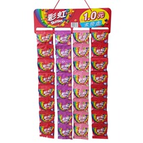 Rainbow Sugar 9g * 40 Pack juice Soft Sugar original fruity fruity fruity floral fruity Fruity Candy children snack candy
