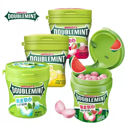 Blue Arrow Crispy Soft Heart Mint 80 G4 Bottle Original Mint Watermelon Lemon Strawberry Flavor Gum Snacks