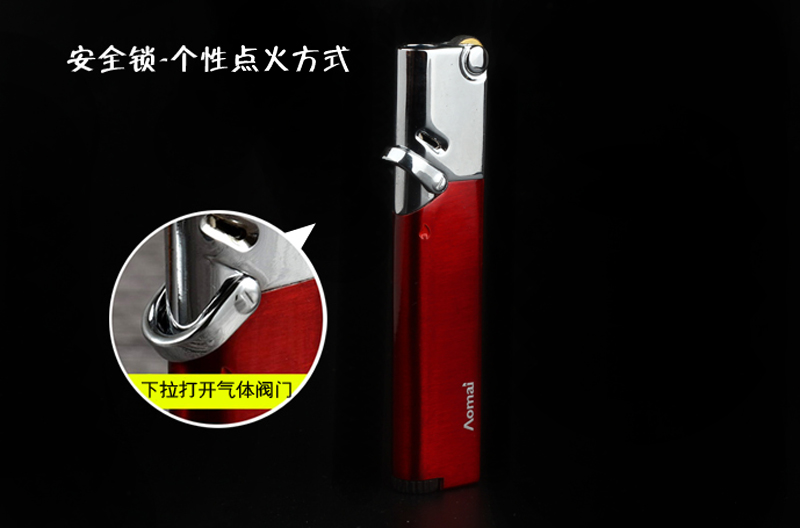 Áo Mai nhẹ hơn người đàn ông sáng tạo gió nhẹ vào hình dạng của xì gà ngoài trời thuốc lá nhẹ hơn chữ miễn phí - Bật lửa hộp quẹt diêm