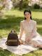 Montagut 2026 Spring Vintage Pattern Commuting Backpack Pvc Casual Daily Backpack