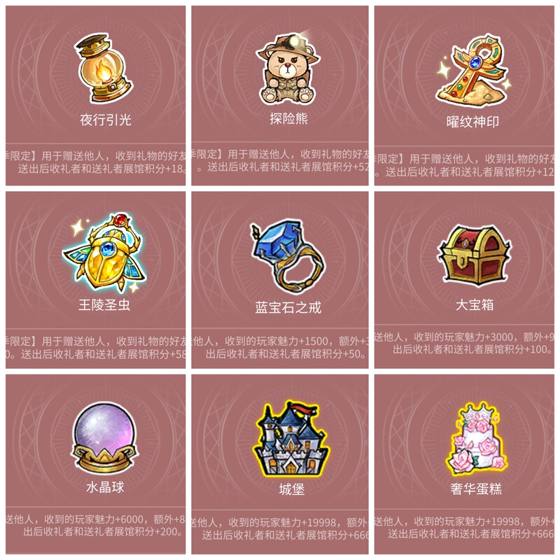 Netease Werewolf Killing Game New Gift Adventure Bear Obsidian Pattern Divine Seal Tomb Holy Insect Crown Alluring Eye Treasure Chest Crystal Ball Castle
