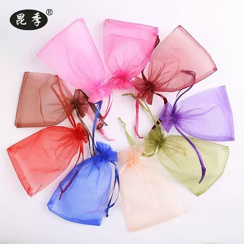 Мешок с песком, мешочек, сетчатая сумка, прозрачный набор для многоразового использования