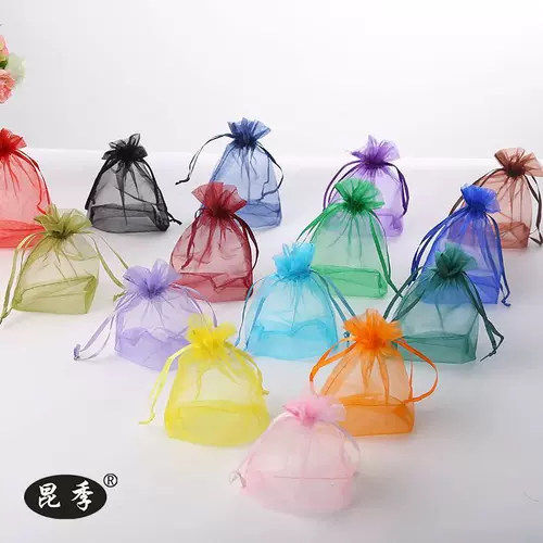 Мешок с песком, мешочек, сетчатая сумка, прозрачный набор для многоразового использования