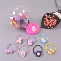 Baby girl Baby hair circle Hair clip head rope head flower Childrens rubber band Little girl headdress hair accessories