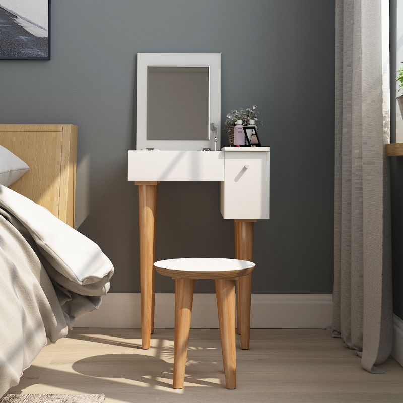 Japanese Style Mini Modern Scandinavian Bedroom Dresser Dressing