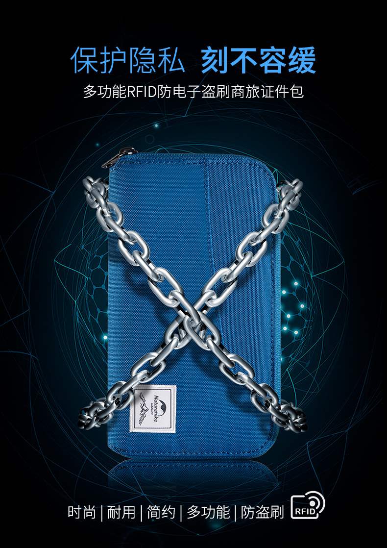Cao cấp nh hộ chiếu vé gói lưu trữ thẻ gói du lịch ví hộ chiếu giữ nước rfid chống trộm gói chứng chỉ - Ví / chủ thẻ ví nam pierre cardin