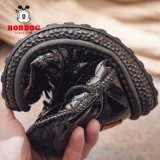 Обувь, нескользящие сапоги, утепленные удерживающие тепло детские ботинки