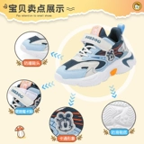 Детские туфли, спортивная обувь для мальчиков, осенние, коллекция 2023, для бега