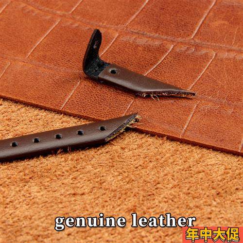 Original Genuine Leather Watch Strap for Women, Suitable for Jeepspirit Jeep Fossil Fossilia, Compact and Thin Strap 8m