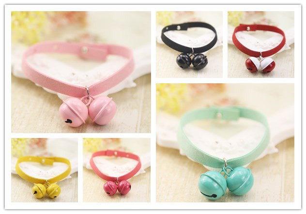 Small Rabbit Kitty Kitty Puppies Teddy Bell Necklace Necklace Pet Supplies Hangings Accessories 10