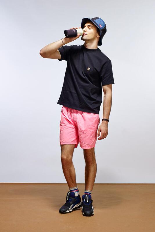 Pragmaty Quick-Drying Cotton-Polyester Blend Beach Shorts 60/40 Portable Casual Shorts 21403