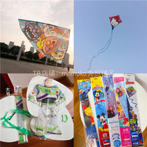 Export kite children cartoon kite Buz light year export kite easy to fly ~ general mobilization long tail kite