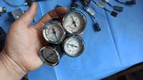 NOSHOK PSI PRESSURE GAUGE COAST PNEUMATICS (714)921-2255 BECKMAN DISASSEMBLY