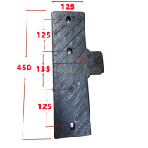 Disassembly Loader Pickler Accessories Superior Tesda di Haoping tire cushions Tire Pads Press Tire Abrasion Resistant Rubber Mat