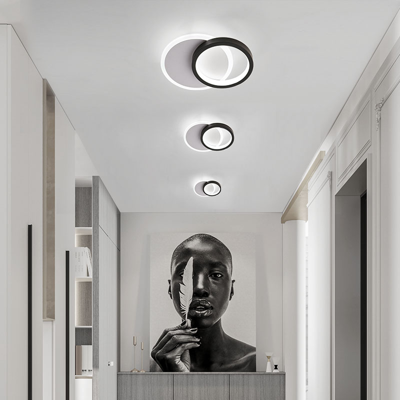 Hallway Gangway Genguan Light New Nordic Cloister room Balcony Light Entrance Hall Entrance lamps LED Stairway Channel